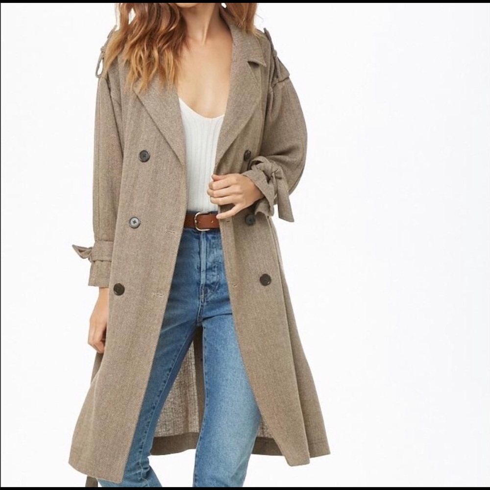 Tan Herringbone jacket